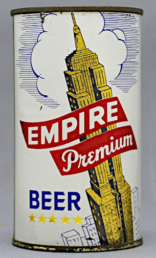 Empire Premium Beer Flat Top Can