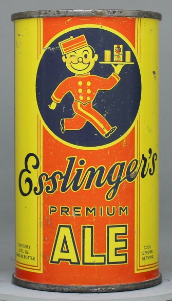 Esslinger's Premium Ale Flat Top Can