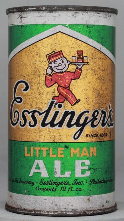 Esslinger's Little Man Ale Flat Top Can