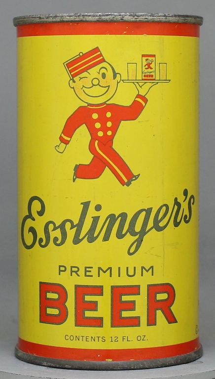 Esslinger's Premium Beer Flat Top Can