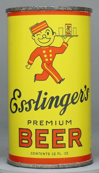 Esslinger's Premium Beer Flat Top Can