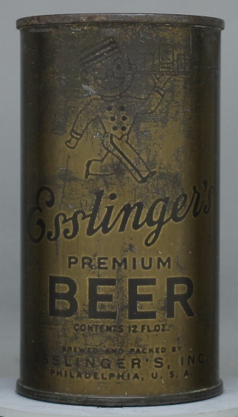 Esslinger's Premium Beer Flat Top Can
