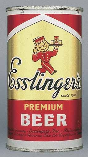 Esslinger's Premium Beer Flat Top Can