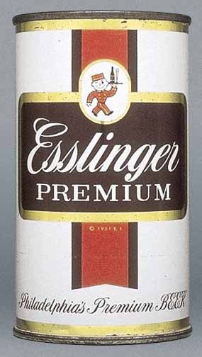 Esslinger Premium Beer Flat Top Can