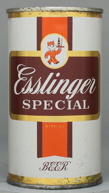 Esslinger Special Beer Flat Top Can