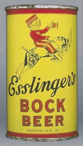 Esslinger's Bock Flat Top Can