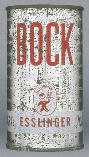 Esslinger's Bock Flat Top Can