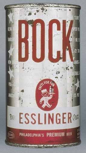 Esslinger's Bock Flat Top Can