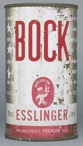Esslinger's Bock Flat Top Can