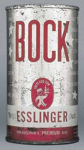 Esslinger's Bock Flat Top Can