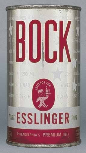 Esslinger's Bock Flat Top Can