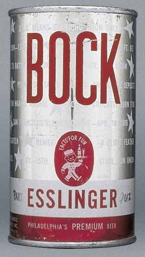 Esslinger's Bock Flat Top Can