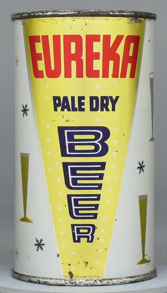 Eureka Pale Dry Beer Flat Top Can