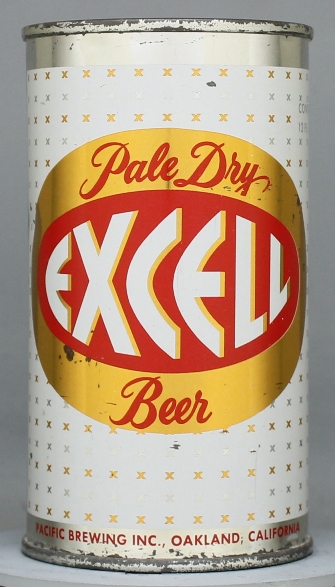 Excell Pale Dry Beer Flat Top Can