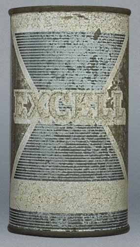 Excell Lager Beer Flat Top Can