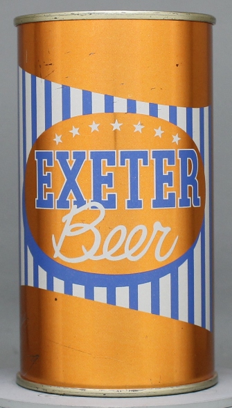 Exeter Beer Flat Top Can