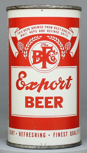 Export Beer Flat Top Can