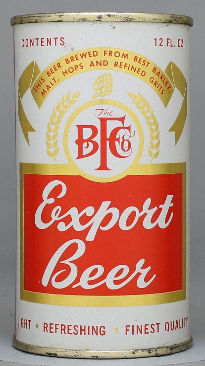 Export Beer Flat Top Can