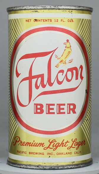 Falcon Premium Light Beer Flat Top Can