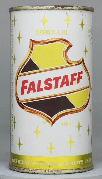Falstaff Beer Flat Top Can