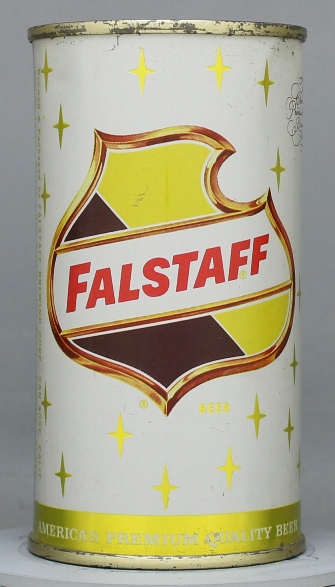 Falstaff Beer Flat Top Can