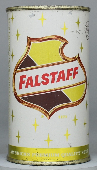 Falstaff Beer Flat Top Can