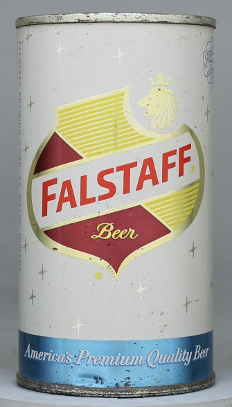 Falstaff Beer Flat Top Can