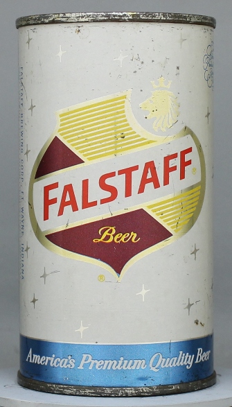 Falstaff Beer Flat Top Can