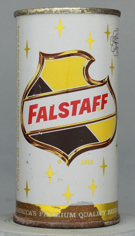 Falstaff Beer Flat Top Can