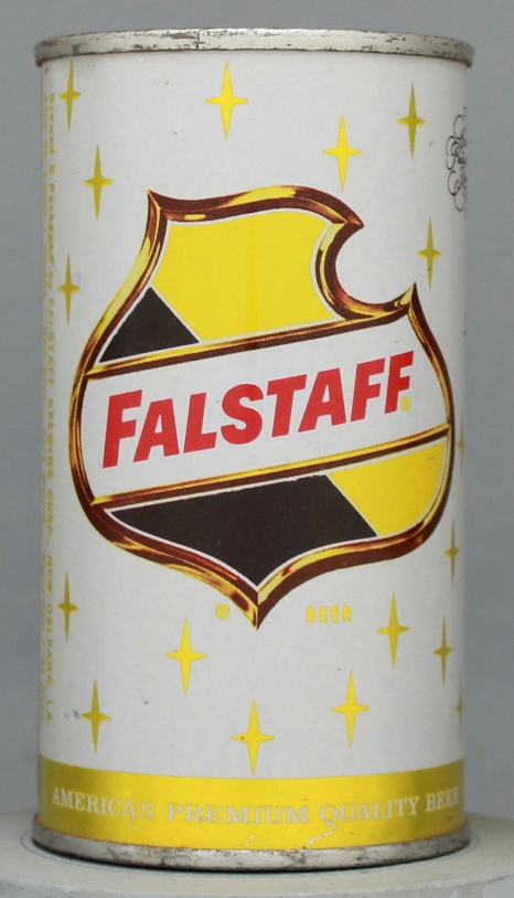 Falstaff Beer Flat Top Can