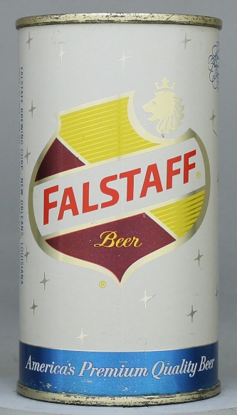 Falstaff Beer Flat Top Can