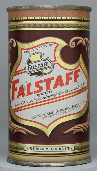 Falstaff Beer Flat Top Can
