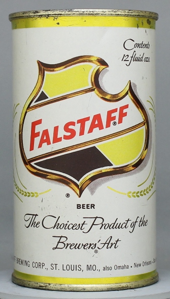 Falstaff Beer Flat Top Can