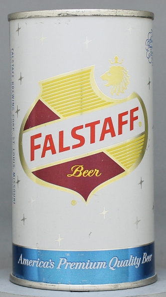 Falstaff Beer Flat Top Can