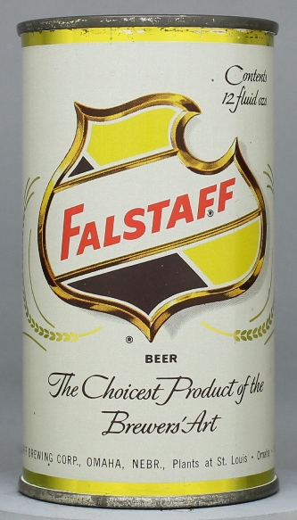 Falstaff Beer Flat Top Can