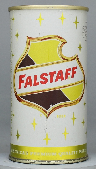 Falstaff Beer Flat Top Can