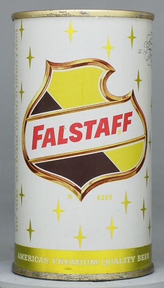 Falstaff Beer Flat Top Can