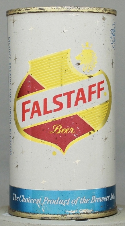 Falstaff Beer Flat Top Can