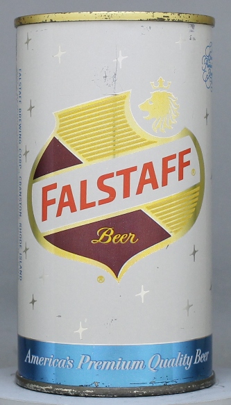 Falstaff Beer Flat Top Can