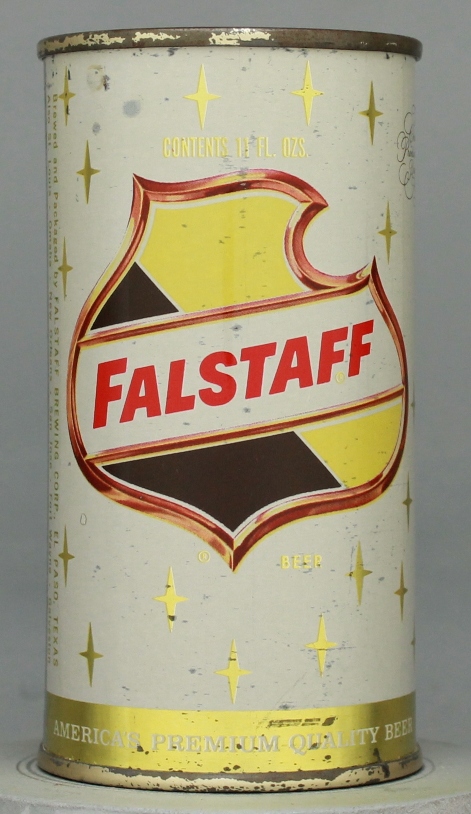 Falstaff Beer Flat Top Can