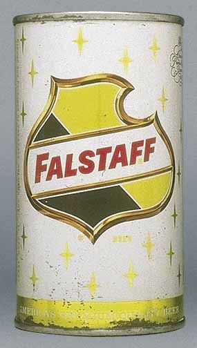 Falstaff Beer Flat Top Can