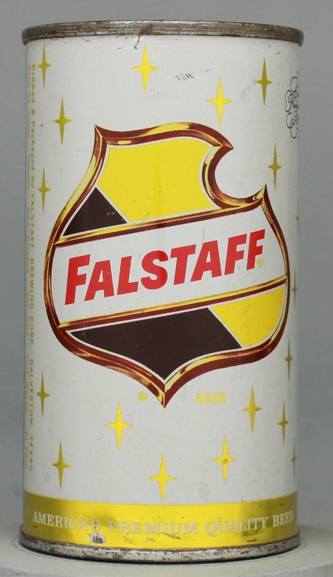 Falstaff Beer Flat Top Can