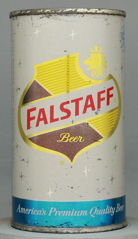 Falstaff Beer Flat Top Can