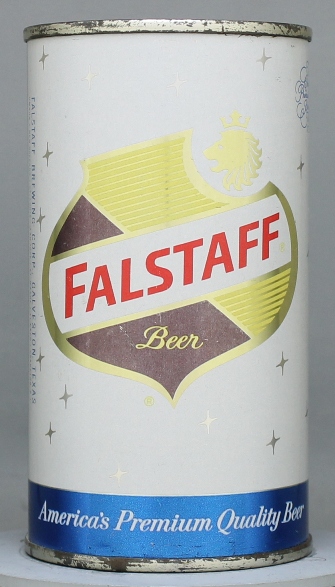 Falstaff Beer Flat Top Can