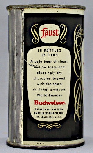 Faust Beer Flat Top Can