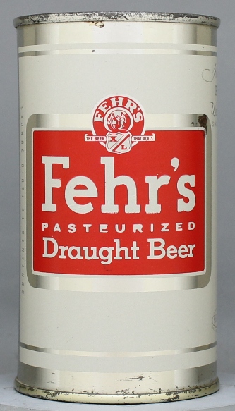 Fehr's Pasteurized Draught Draught Flat Top Can