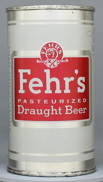 Fehr's Pasteurized Draught Flat Top Can