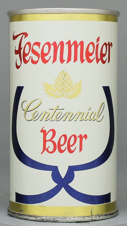 Fesenmeier Centennial Beer Flat Top Can