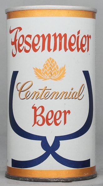 Fesenmeier Centennial Beer Flat Top Can