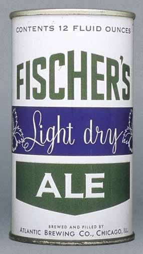 Fischer's Light Dry Ale Flat Top Can